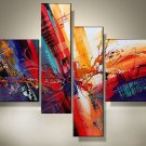 Framed!! Art handmade abstract oil painting on canvas modern 100% handmade original directly