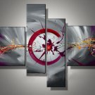 Framed!! Handpainted Ready to Hang modern abstract oil painting canvas painting home decor made