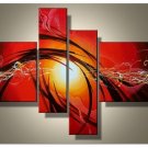 Framed!! Museum Quality Wall Art Modern Abstract Oil Painting on Canvas for Decor(Small Size)