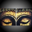 No Framed !!Wall Decoration Buddhism Buddha Eye Painting on Canvas