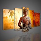 Unstretched!!Zen Buddha Painting Buddhist Wall Decor Handmade Oil Painting No Frame