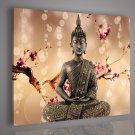 UnStretched!Handmade Modern Buddha Religion Oil Painting on Canvas No Frame