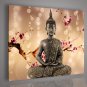 UnStretched!Handmade Modern Buddha Religion Oil Painting on Canvas No Frame