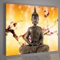 Wall Art Religion Buddha Oil Painting On Canvas Palette Knife Kitchen Pictures Decor No frame