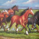 No Frame! Free shipping Huge Animal Horse Hd Prints On Canvas home decor no stetched