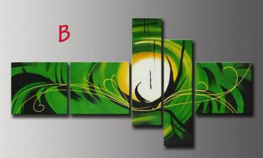 No Frame!5 Piece Hand Painted Oil Painting On Canvas Large Modern Artwork Wall