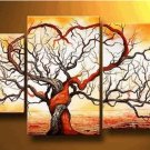 Love Tree Modern Art Oil Painting on Canvas Home Decoration No Frame