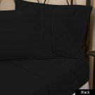 1000 TC Egyptian CottonSheet Set 4PCs Black StripeQueen
