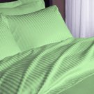1000 TC Egyptian CottonSheet Set 4PCs Sage StripeQueen