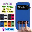 Samsung Galaxy Note 2 N7100 S View Flip Case Cover Housing