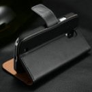 Samsung Galaxy Note 2 N7100 Genuine Leather Wallet Stand Case Cover