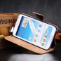 Leather Samsung Galaxy Note 2 N7100 Phone Case Wallet Cover