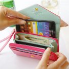 Universal Smartphone Clutch Purse Wallet iPod Touch Case Cover Handbag