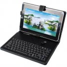 7 inch Android Tablet PC Keyboard Leather Case Cover