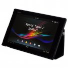 Sony Xperia Tablet Z 100% Handmade Leather Case Cover Stand