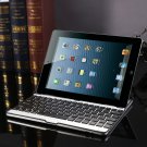 Ultra Thin Aluminum Wireless Bluetooth Keyboard Stand Case Cover Dock for iPad 2 3rd 4 Gen