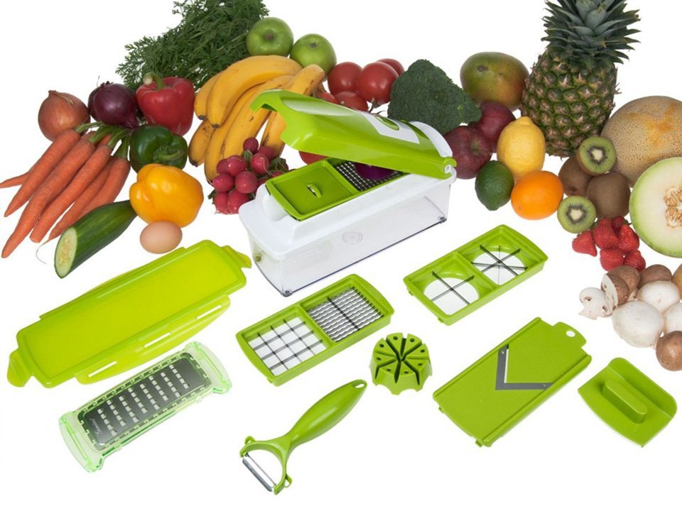 Nicer Vegetable Dicer Slicer Plus Cutter Chopper Grater