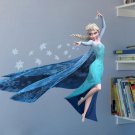 QUEEN ELSA Frozen Princess 3D Decal Removable WALL STICKERS Kids Children Home Decor
