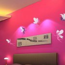 6 Pink Purple Fairy Removable Decal Wall Art Sticker Girls Decor