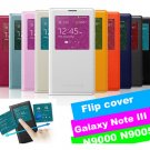 Samsung Galaxy Note 3 N9000 N9005 S View Flip Case Housing