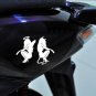 Motorcycle Bike Decal Car Sticker Sexy Angel Devil Ladies Snowboard Sticky