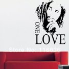 Bob Marley ONE LOVE Decal Decor Wall Sticker Poster