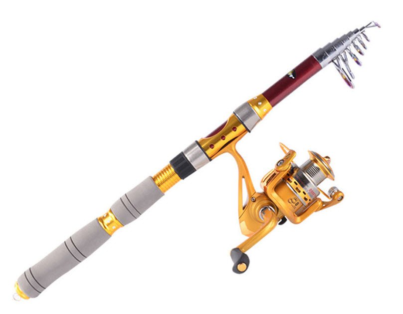 2.1M Carbon Fiber Telescopic Fishing Rod Pole River Monster