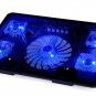 Extreme Laptop Cooling Fan Base Mount Rack 5 Fans!