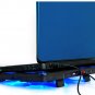 Extreme Laptop Cooling Fan Base Mount Rack 5 Fans!
