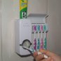 Automatic Toothpaste Dispenser Toothbrush Holder One Touch