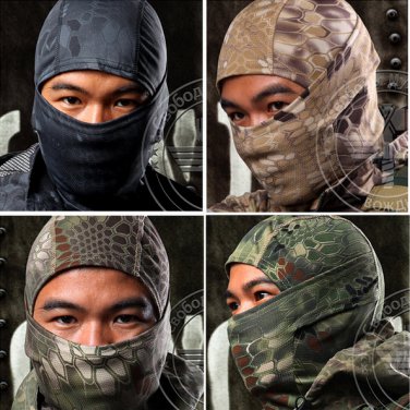 Tactical Ninja Snake SS Face Mask Mortal Kombat King Cobra G.I Joe