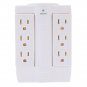Swivel Wall Socket 6 in 1 Splitter Electrical Outlet Plug