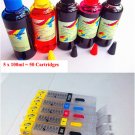Refillable Printer Ink Cartridge Set Canon Pixma IP7250 MG5440 MG5540 MG6440 MG6640 MG5640 MX924