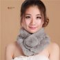 Genuine Rex Rabbit Fur Scarves Scarf Wrap Neck Warmer Choker