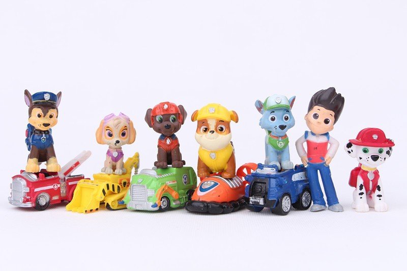 paw patrol figures set argos