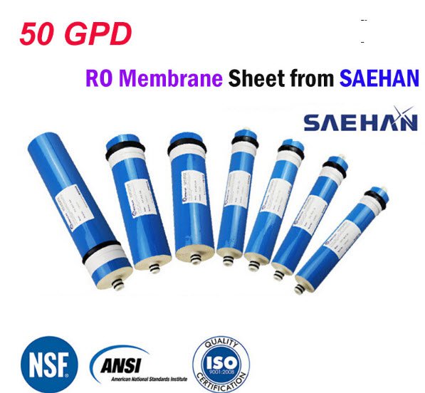 50 Gpd Ro Reverse Osmosis Water Filter Membrane Nsf Ansi Standerd