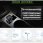 Car FM Transmitter Aux Bluetooth Cell Phone Hands free Car Smartphone Kit USB Charger MP3 Player