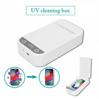 UV Mobile Phone Cleaner USB Charging Box Aromatherapy Sterilize Electronics