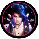 Adam Lambert Purple Glam 9" Novelty Wall Clock 02
