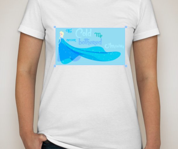 Frozen Elsa Cold Doesn't Bother Me T-Shirt  Kids Large