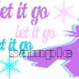 Frozen Let It Go Elsa Snowflake Art Child's Small T-Shirt