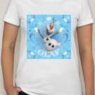 Olaf Snow Art Frozen Child's Large T-Shirt
