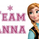 Frozen Team Anna Child's T-Shirt Size Large