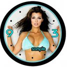Ali Landry Sultry Sexy 9" Novelty Wall Clock 02