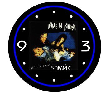 Alice in Chains Awesome 9" Novelty Wall Clock 01