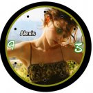Alexis Bledel Beautiful Gilmore Girls 9" Novelty Wall Clock 01