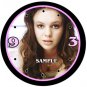 Amber Tamblyn Super HOT 9" Novelty Wall Clock 01