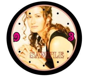 Amy Grant Inspiring 9" Novelty Wall Clock 01