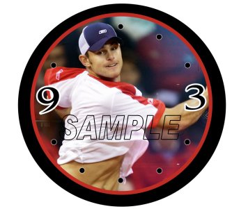 Andy Roddick HOTT 9" Novelty Wall Clock 01
