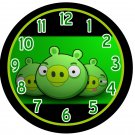 Angry Birds Green Pig 9" Novelty Wall Clock 01